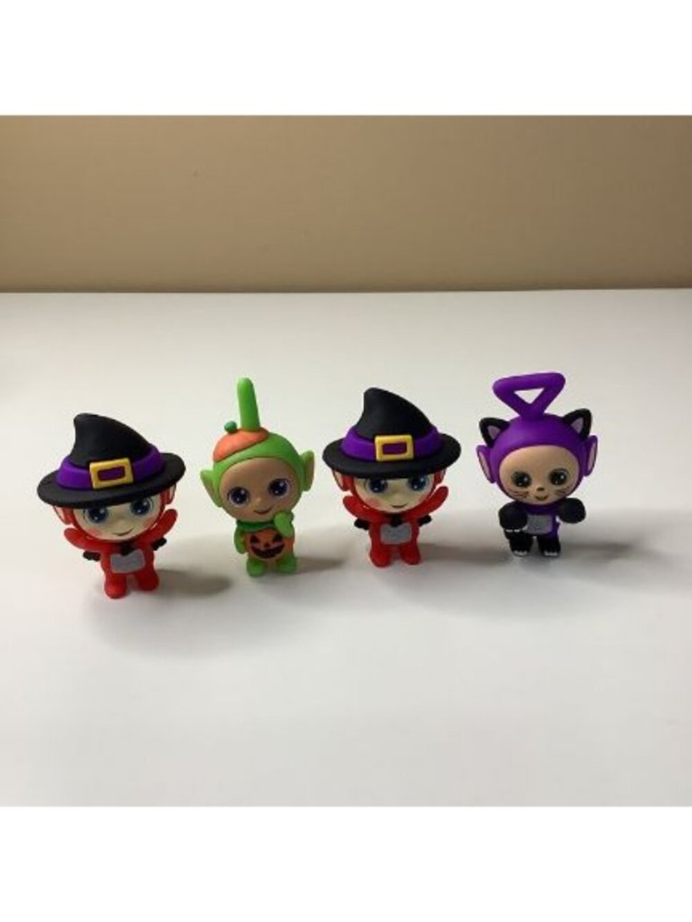 Teletubbies Halloween 2.5-Inch Minifigure Bundle Of 4, Used